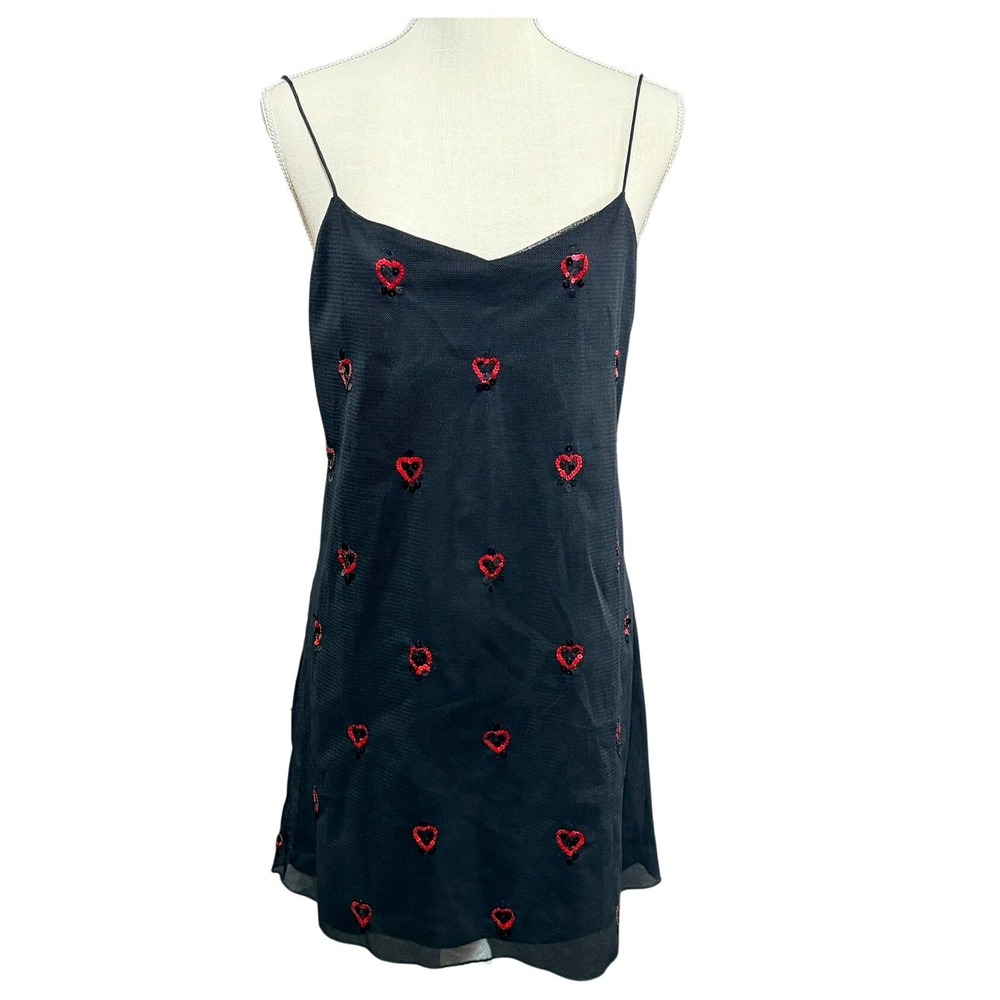 Coach Lil Nas X Drop Womens Slip Dress Sz 4 Whimsigoth Party Coquette Goth Glam